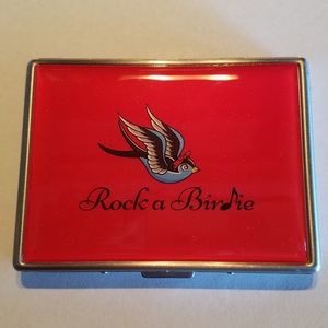 NEW Wallet / Cigarette Case w/Rockabirdie …